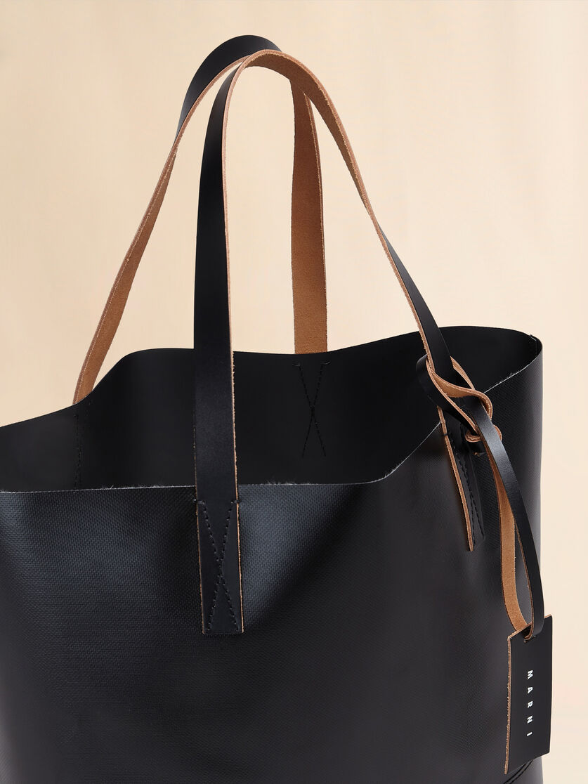 Light blue open shopper with Marni tag - Shopping Bags - Image 3