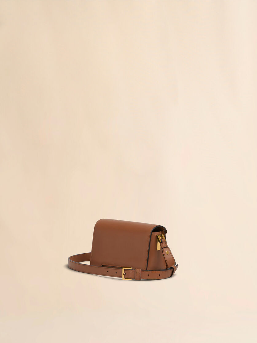 Blue leather Trunkaroo mini shoulder bag - Shoulder Bags - Image 2