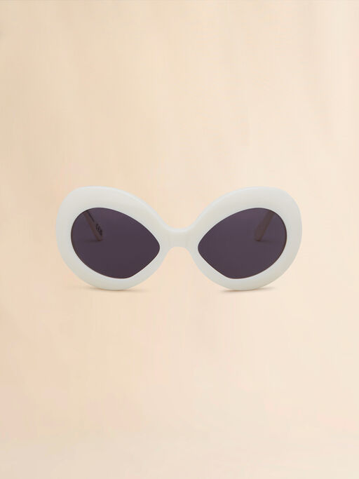 Cream Lake of Fire sunglasses - Optical