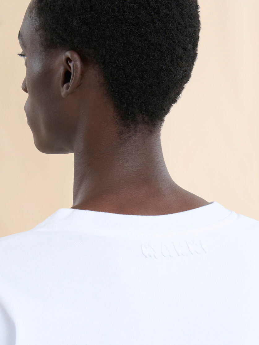 Black oversized organic cotton T-shirt - Shirts - Image 4