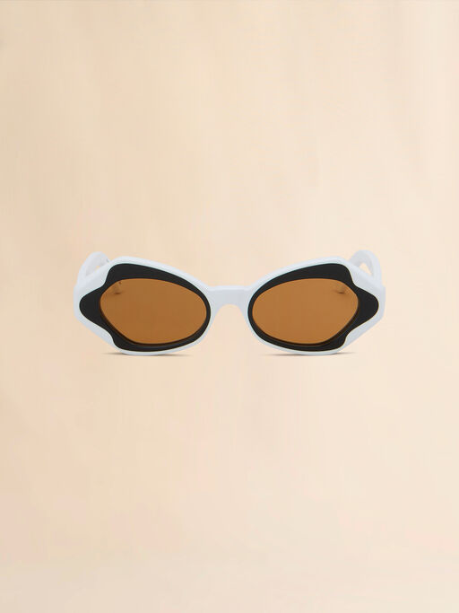 White Unlahand Sunglasses - Optical
