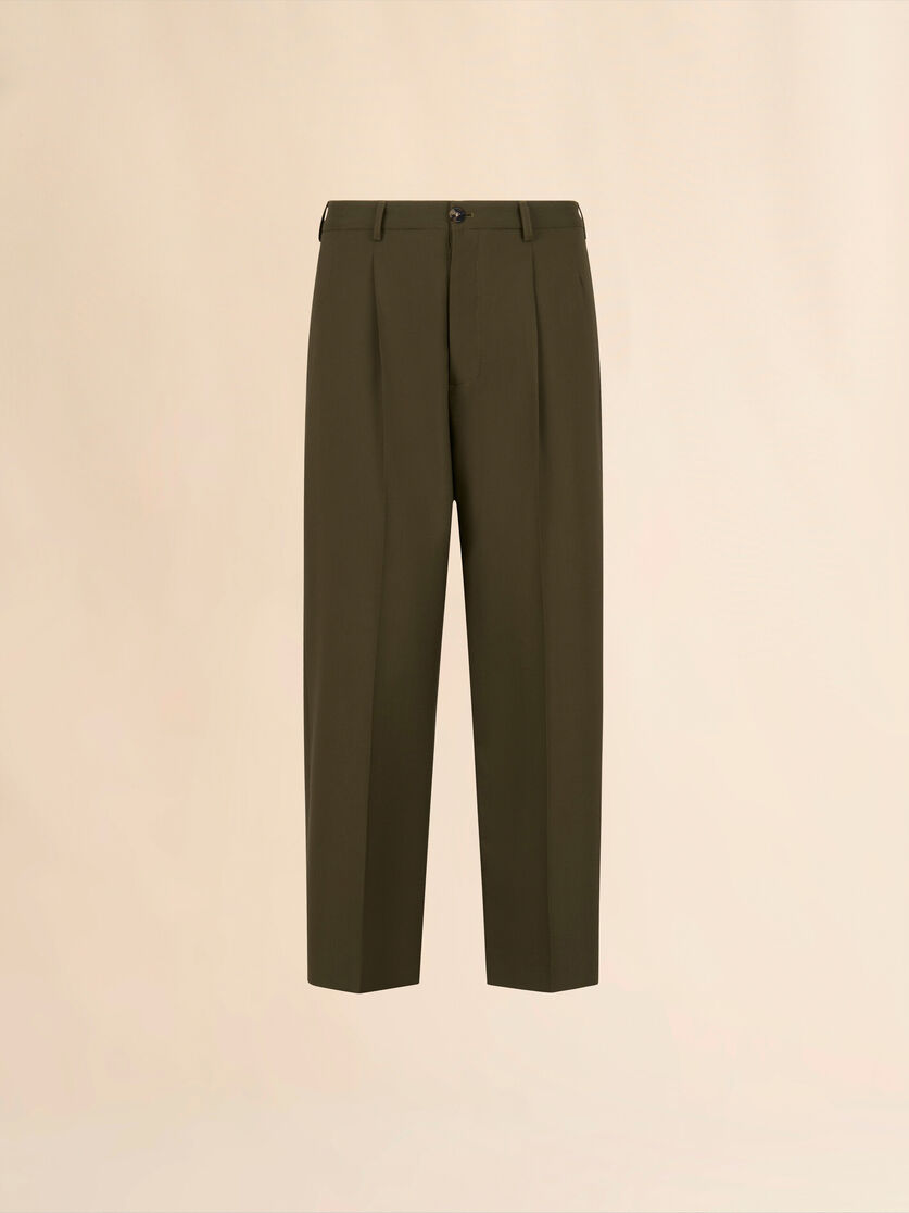 Black wool trousers - Pants - Image 1