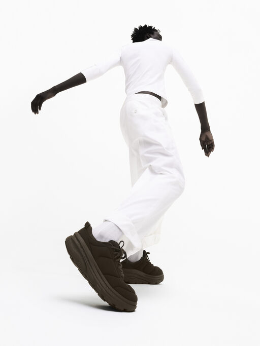 Brown MARNI x HOKA Bondi B3LS sneaker - Lace-ups