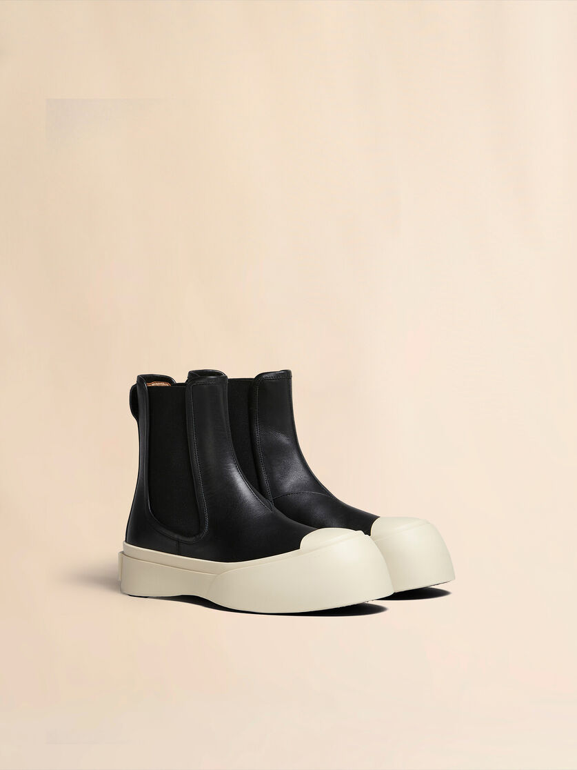 Black leather Pablo Chelsea boot - Boots - Image 2