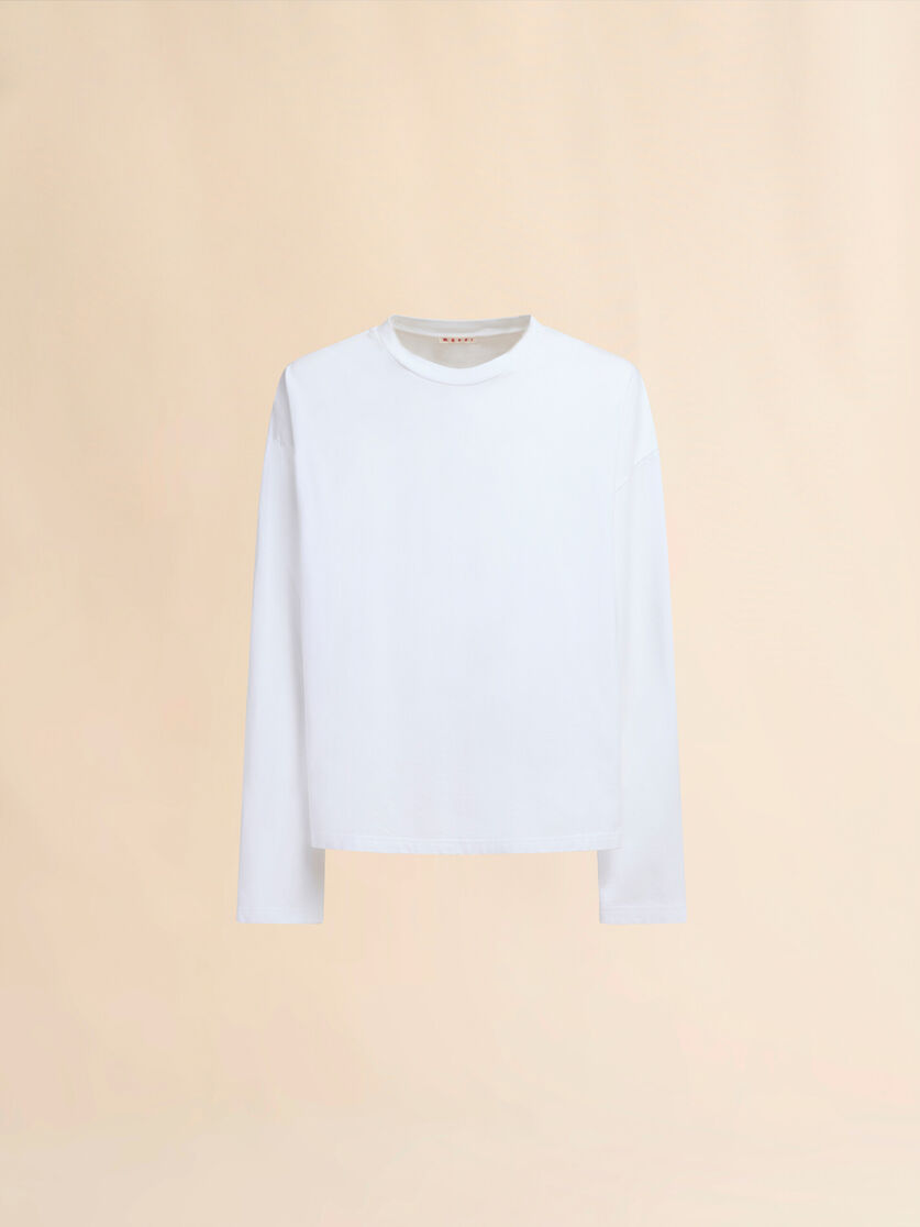 Black oversized organic cotton T-shirt - Shirts - Image 1