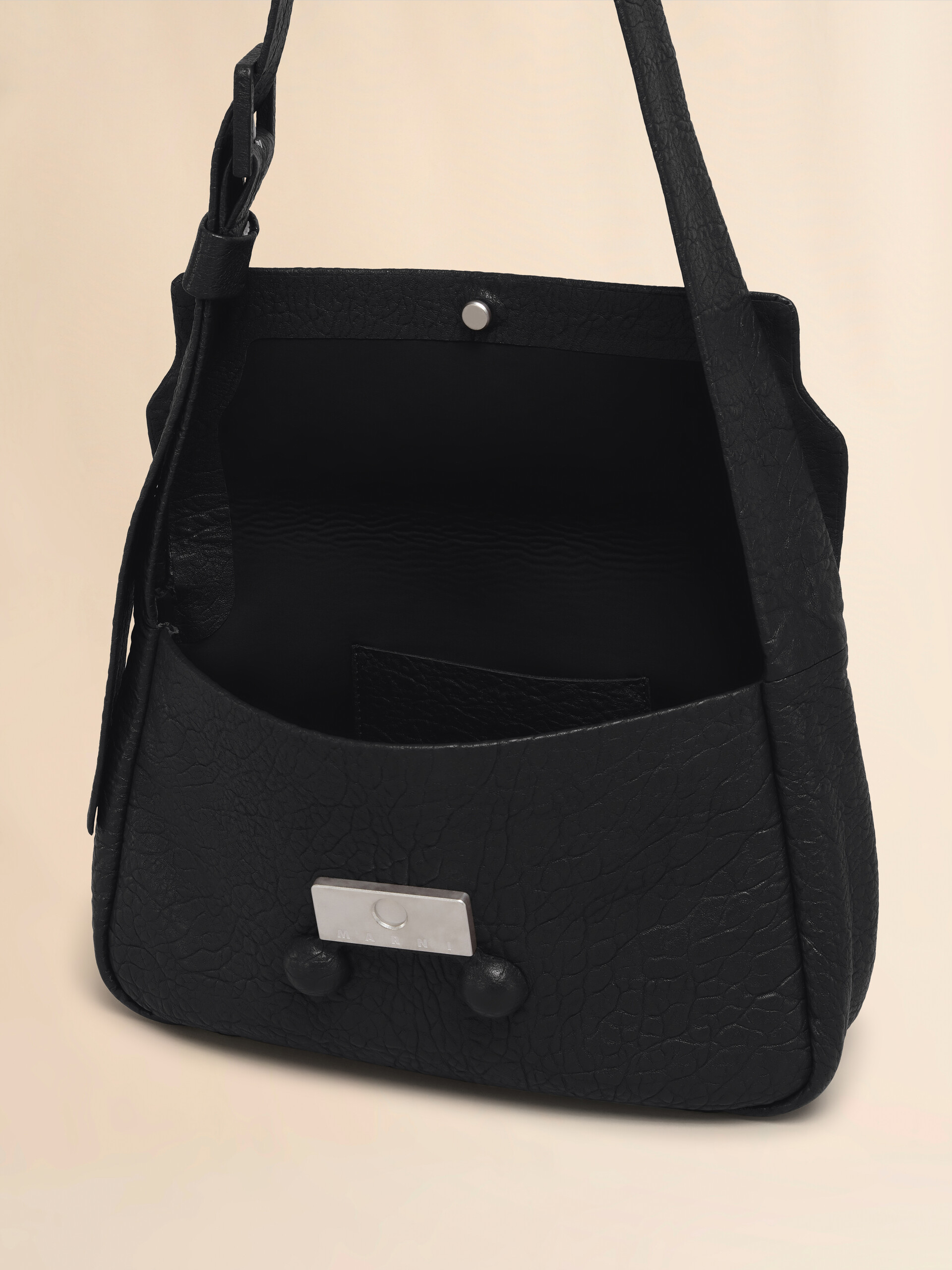 Brown nappa medium Trunkaroo Soft bag - Shoulder Bags - Image 3