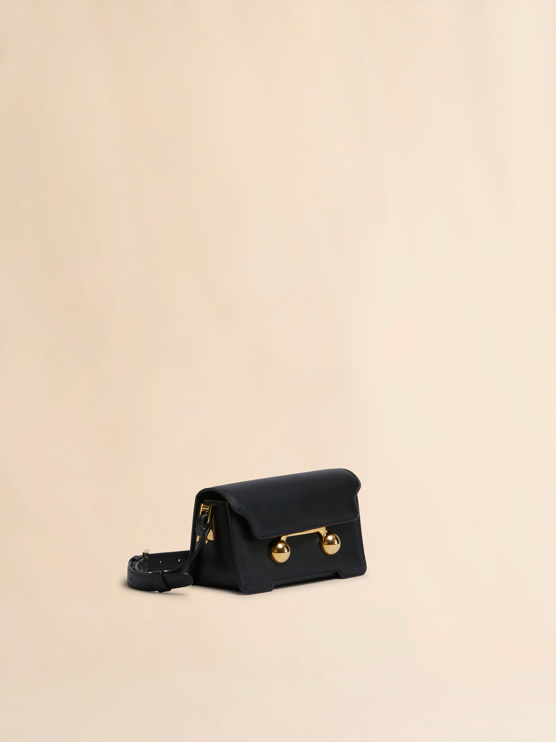Blue leather Trunkaroo mini shoulder bag - Shoulder Bags - Image 5
