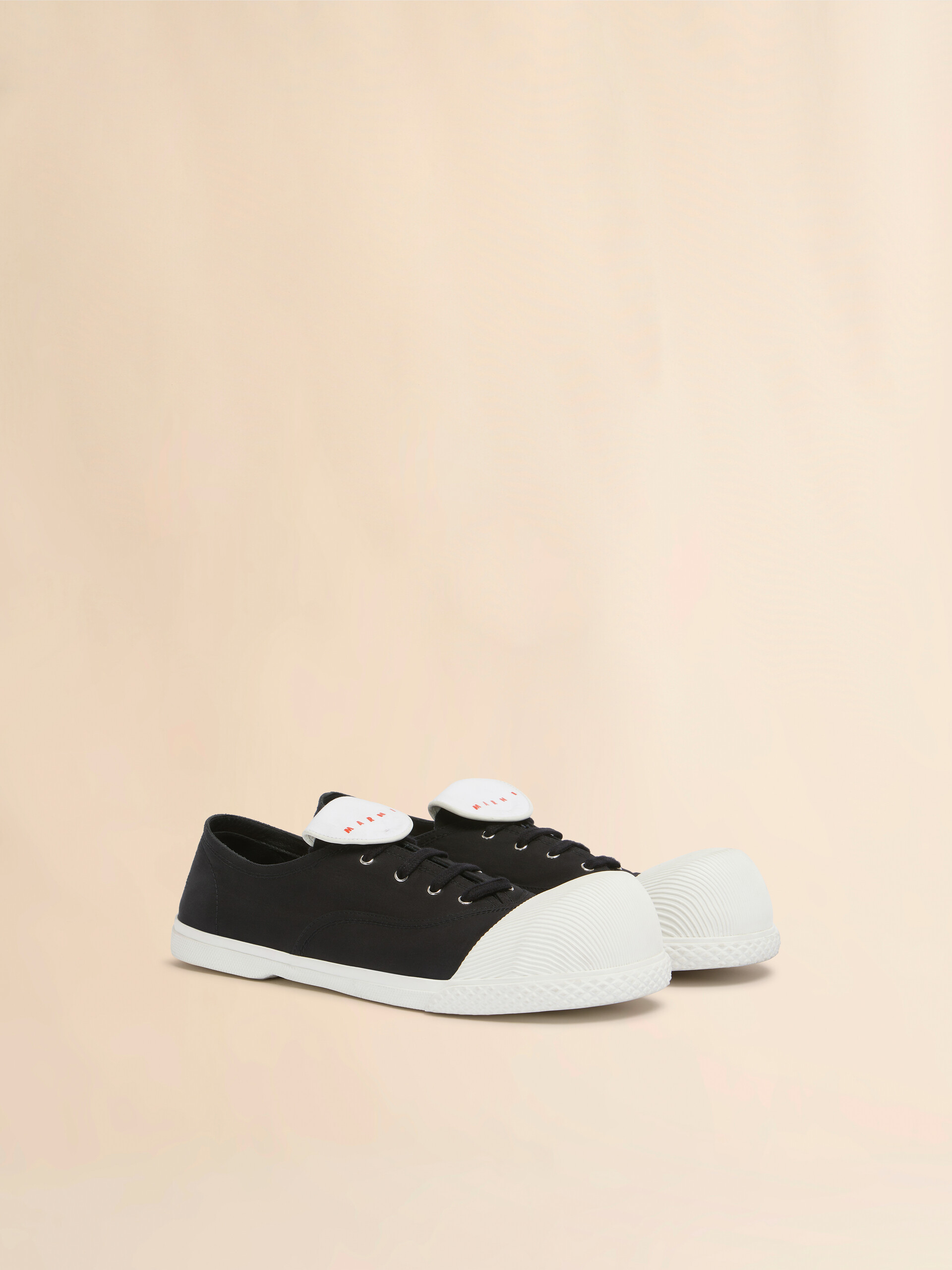 Black canvas New Wave sneaker - Sneakers - Image 2