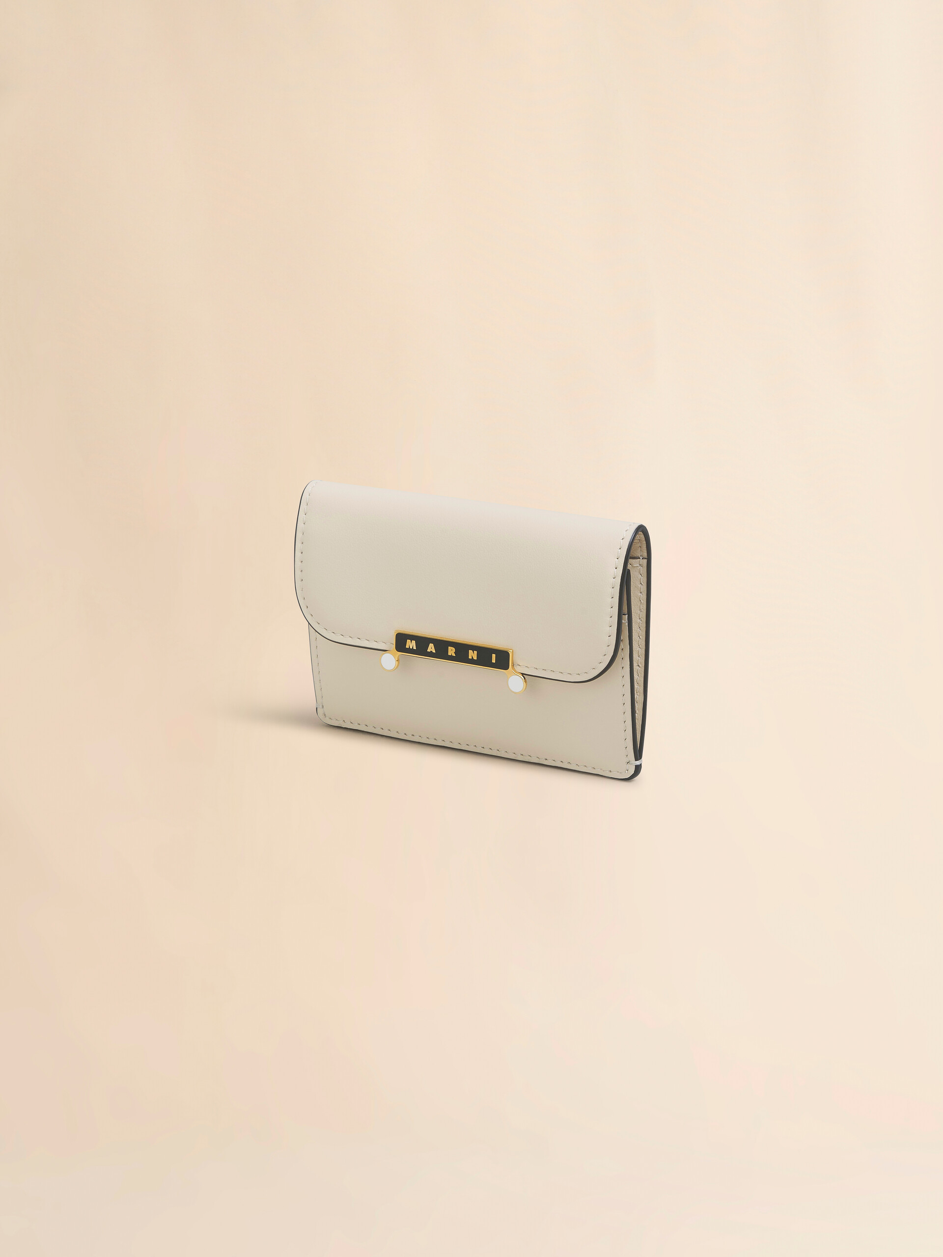 Brown leather Envelope card holder - Wallets - Image 4